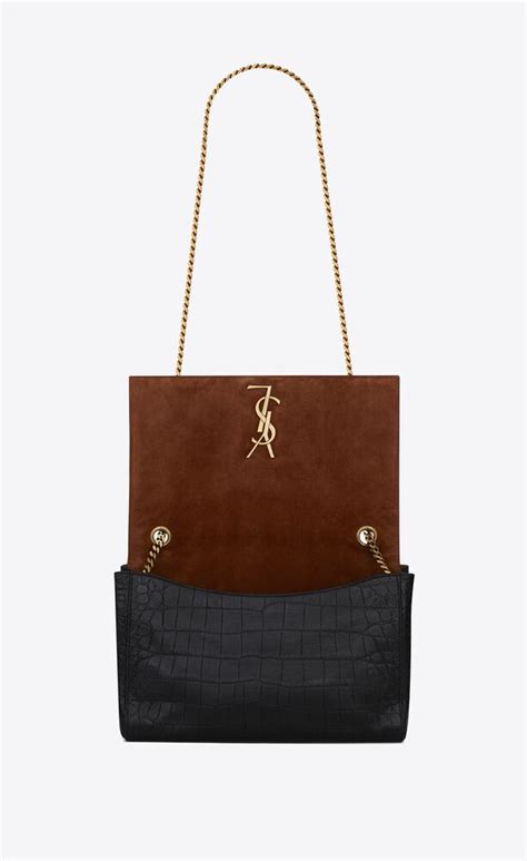 ysl reversible kate|ysl crocodile crossbody bag.